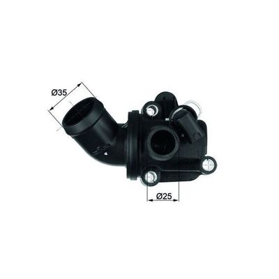 Termostat 87 °C  Mercedes B -Serisi (BM 245)(03.2005->)  MAHLE TH 3 87