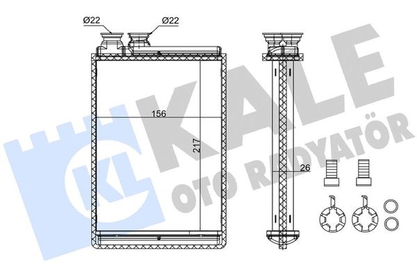 Kalorifer Radyatörü  ORİS KPE005026