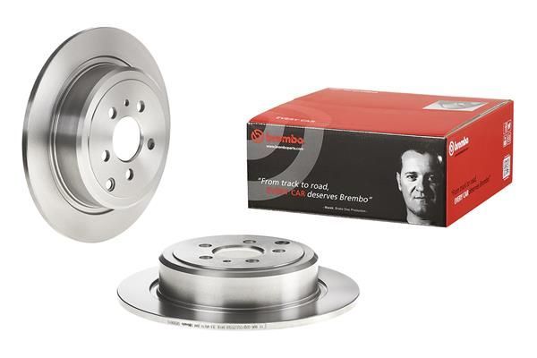 Fren Disk Ayna Arka Sağ ve Sol Citroen Evasion (06.1994->)  BREMBO 08.5898.10