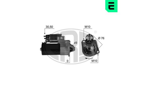 Marş Dinamosu  Volvo C70 Cabriolet (12.2005->)  ERA 220412A