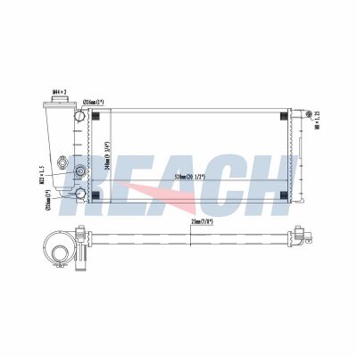 Su Radyatörü  Lancia Y 10 (1985->)  MAHER 31614