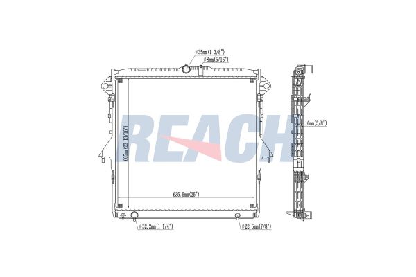 Su Radyatörü  Nissan Juke (F15E)(06.2010->)  ORİS BFR170026