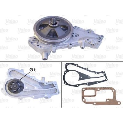 Devirdaim Su Pompası  Renault Twingo (C06)(05.1993->)  VALEO 506599