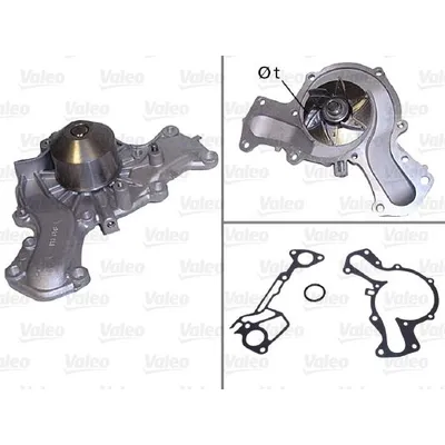 Devirdaim Su Pompası  Chrysler Voyager (ES)(1987->)  VALEO 506408