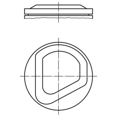 Piston (89.50MM-STD)  MAHLE 082 52 02