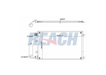 Klima Radyatörü  VEKA 43-3103  92100JD000 92100JD00A 92100-JD000