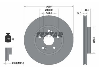 Fren Disk Ayna Ön Sağ ve Sol EUROREPAR 1618878080  1618878080 A4154200001 A4154200701 4154200001 4154200701 402064230R 402064442R 7700802231 7700830283 7701204305 7701205231 7701205843 7701206198 7701206198SK 7701208848 7701209839 8201464604 8660001230