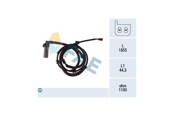 Abs Sensörü Arka Sağ FAE 78069