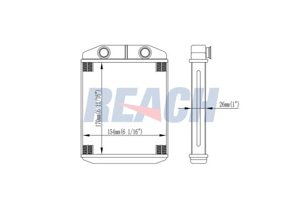 Kalorifer Radyatörü  VEKA 41-3523B