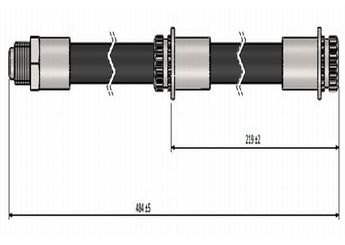 Fren Hortumu Arka Sağ veya Sol CAVO C900 695A  4544201926 MR955329