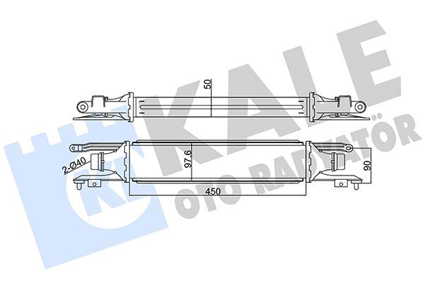 Turbo Radyatörü  Opel Corsa D (2006->)  KALE 345600