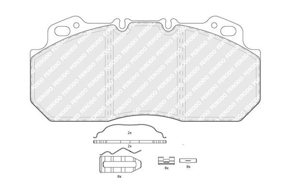 Fren Disk Balata Ön GRAP 93770/1