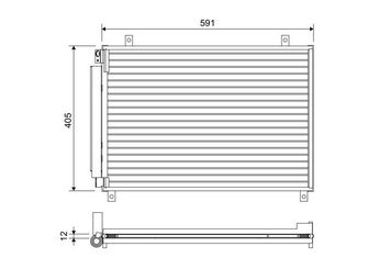Klima Radyatörü  VALEO 822656  9531068P10 95310M68P00