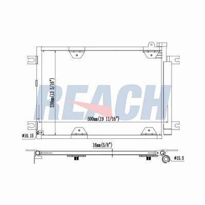 Klima Radyatörü  VEKA 43-4105
