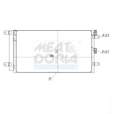 Klima Radyatörü  NRF 35752