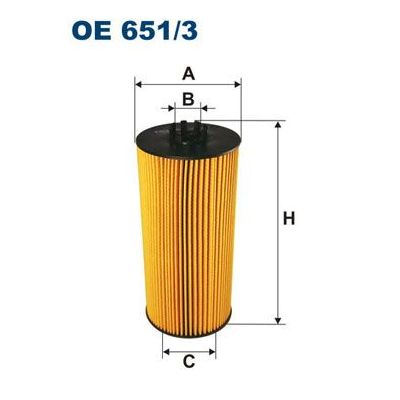 Yağ Filtresi  FILTRON OE 651/3