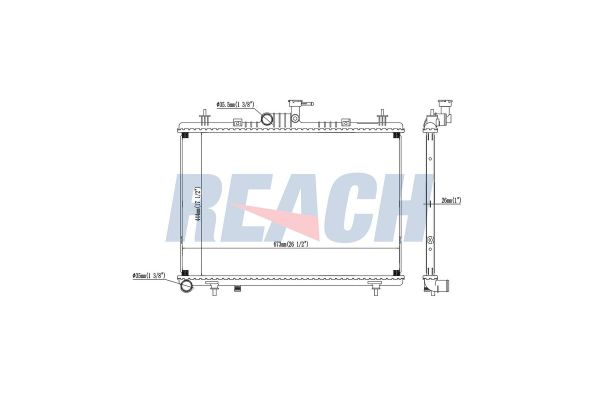 Su Radyatörü  RADISEN RR 637643