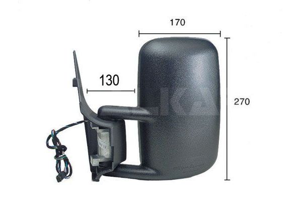 Dikiz Aynası Dış Sol FASE 33-303-006