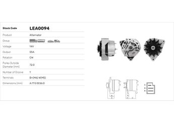 Alternatör  LUCAS ELEKTRIK LEA0094  120489918 31546102 436122 21541202 0021541202 0031546102 41541802 0041541802 41542002 0041542002 41545902 0041545902 41547402 0041547402 51545802 0051545802 51546702 0051546702 51547402 0051547402 51547502 0051547502 51547602 0051547602 51547702 0051547702 61543002 0061543002 61543003 0061543003 71541202 0071541202 SE021903020A XO39415730