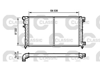 Su Radyatörü  VALEO 231530  1J0121253N 1212531J0AD 1J0121253AB 1J0121253AD 1J0121253AH 1J0121253AJ 1J0121253AN 1J0121253AP 1J0121253AQ 1J0121253AT 1J0121253H 1J0121253J 1J0121253L 1J0121253M 1J0121253P 1J0121253Q 1J0121253R