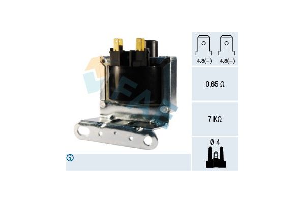 Ateşleme Bobini  Opel Astra F 4 Kapı (1991->)  SUPSAN AB0097