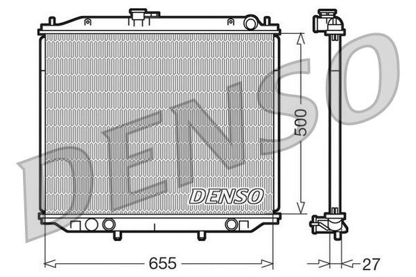 Su Radyatörü  DENSO DRM46020
