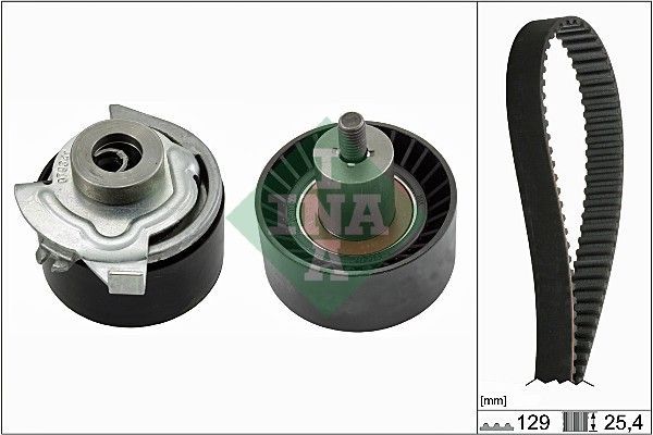 Triger Kayış Seti  Ford Tourneo Connect (TC7)(2002->)  INA 530 0662 10