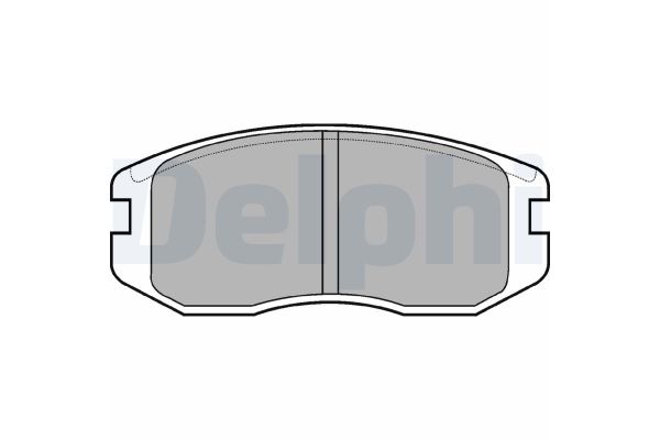 Fren Disk Balata Ön Daihatsu Sirion (M1...)(1998->2002)  DELPHI LP736