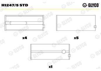 Ana Yatak (STD)  ŞAHİN AN 5314 STD  ME200022 ME200665 ME201562 ME201565 ME99651921 ME996519-21 ME9965268 ME996526-8 ME9978802 ME997880-2