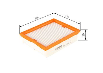 Hava Filtresi  BOSCH F 026 400 304  71750588 1378079J80 1378079J80000 13780 79J80 000 13780-79J80