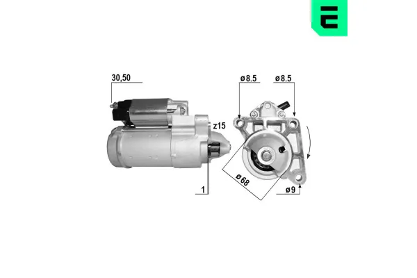 Marş Dinamosu  BMW 2 Serisi Gran Coupe (F44)(2019->)  ERA 221106A