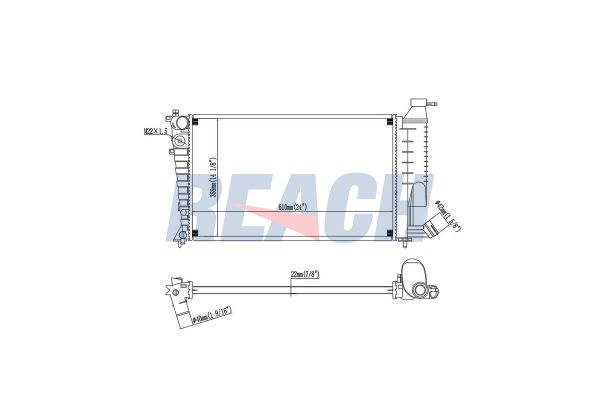 Su Radyatörü  BEHR CR 306 000S