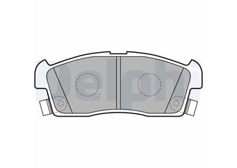 Fren Disk Balata Ön DELPHI LP2258   1606225680 4605A340 4605A954 1610275680 4605B216
