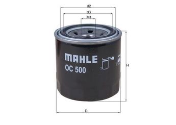 Yağ Filtresi  MAHLE OC 500  15208AA024 15208AA030 15208AA031