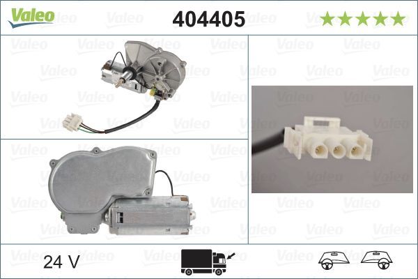 Silecek Mekanizma Motoru Arka VALEO 404405