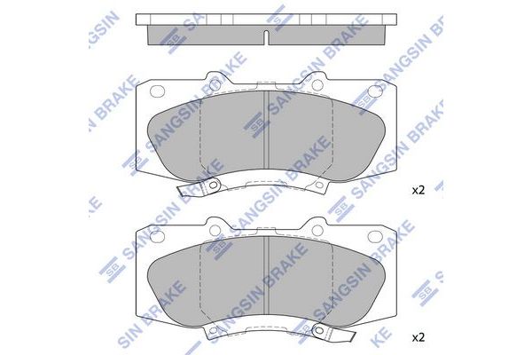 Fren Disk Balata Ön SANGSIN SP1484