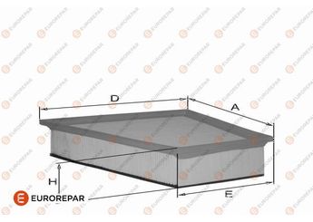 Hava Filtresi  EUROREPAR 1682269580  1682269580 5Z0129620A 5Z0 129 620 A 6Q0129620 6Q0 129 620 6Q0129620B 6Q0 129 620 B 6Q01296620 6Q0 129 662 0