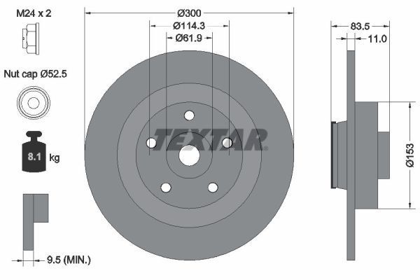 Fren Disk Ayna Arka Sağ ve Sol Renault Latitude (2010->)  EUROREPAR 1609248480