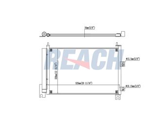 Klima Radyatörü  FORD ORJINAL 3M3519710CB  3M3519710CB 1356049 1478105 3M3519710CA 3M35 19710 CA 3M35 19710 CB UH7161480F UH71-61-480F UM6561480A UM65-61-480 A