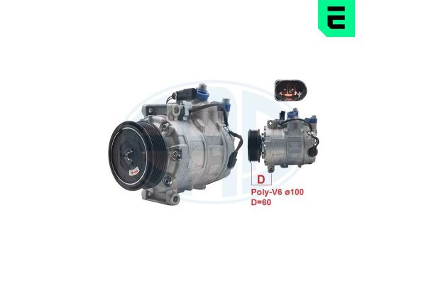 Klima Kompresörü  Audi A6 Avant (4F5)(03.2005->)  ERA 670008