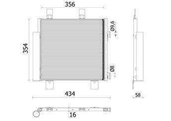 Klima Radyatörü  MAHLE AC 899 000P  B000995480 88450YV020