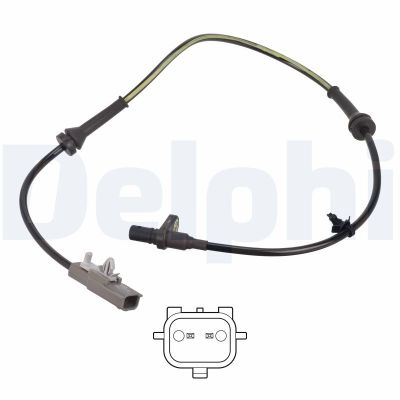 Abs Sensörü Arka Sağ Nissan Qashqai (J11E)(2013->)  DELPHI SS21256-12B1