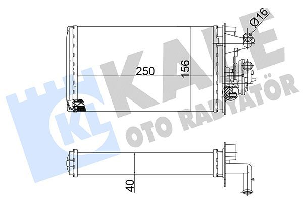 Kalorifer Radyatörü  ORİS KFI006032