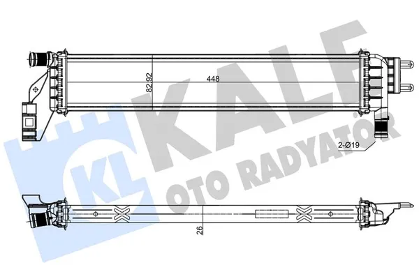 Turbo Radyatörü  Dacia Duster II (01.2018->)  MGA 87036