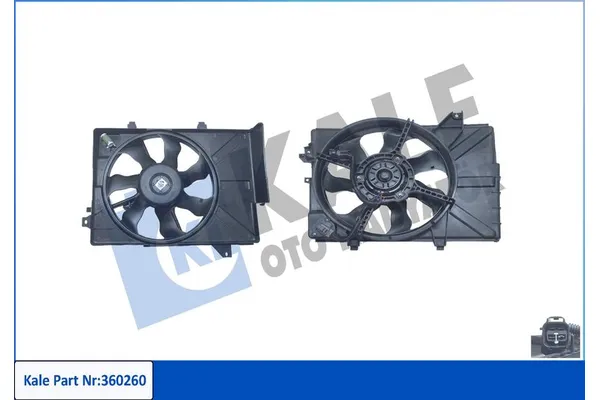 Radyatör Fan ve Motoru  Hyundai Getz (TB)(2002->)  MAHER 04949