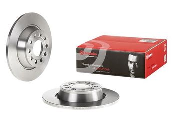 Fren Disk Ayna Arka Sağ ve Sol BREMBO 08.A202.10  1K0615601AD 1K0615601M 5Q0615601G L3CD615601 5Q0615601Q JZW615601F 3CD615601