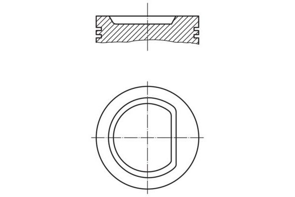 Piston (76.51MM-STD)   KING PISTON 18-7010530