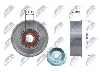 Vantilatör Kayış Gergi Rulmanı  BOSCH 1 987 600 400  1987600400 1345A009 1345A062