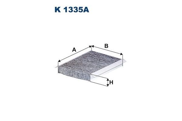 Polen Filtresi  Fiat 500L (351) Living (2013->)  FILTRON K 1335A