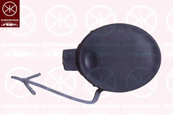 Tampon Çeki Demir Kapağı Ön Chevrolet Aveo HB (2011->)  EXQ 53-90-25